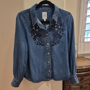 Cinq à Sept Denim Shirt